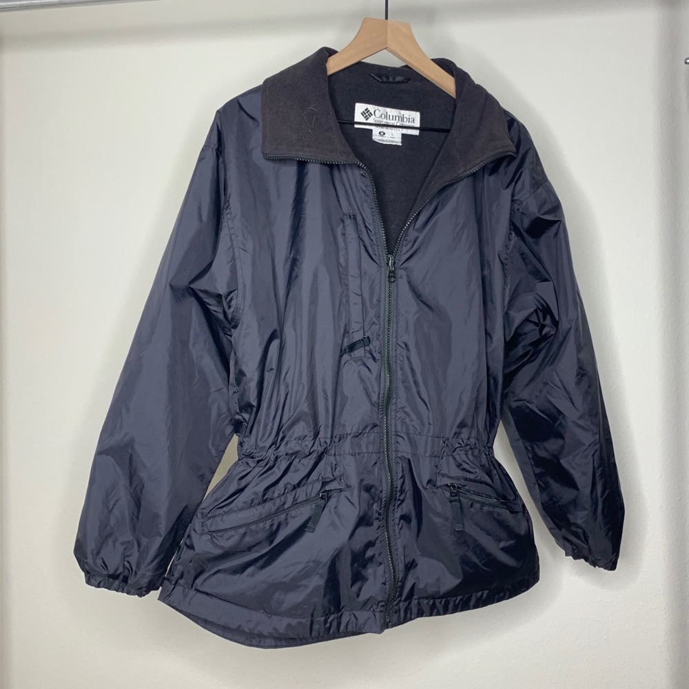 Columbia Fleece-lined Rain Jacket